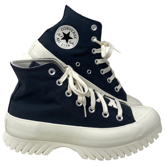 Converse Chuck Lugged 2.0 High Platform Shoes Canvas Smoke Gray Women's A01368C - Picture 1 of 9